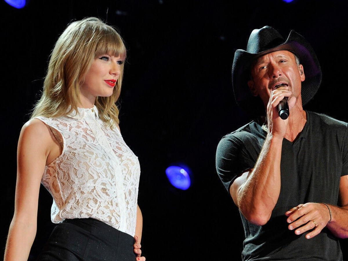 Tim McGraw was ‘a little apprehensive’ when Taylor Swift named her debut song after him