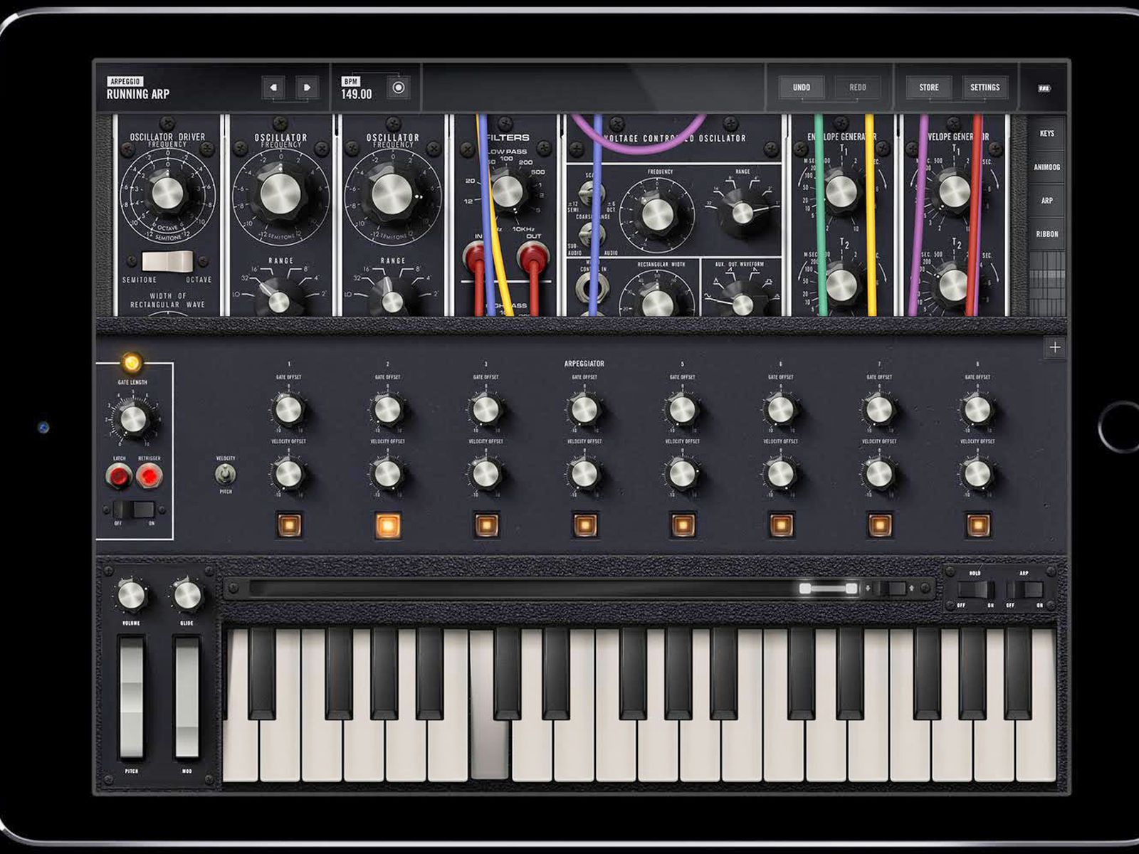 Moog application brings the classic Model 15 modular synth to the Mac