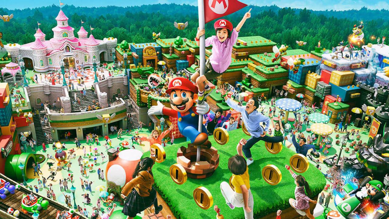 Super Nintendo World starts virtual tour in front of the grand opening