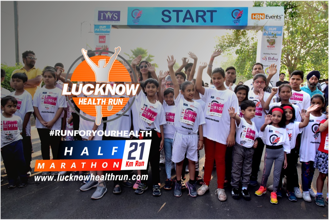 Run against Covid-19 pandemic, Refill the colors of life at ‘Lucknow Health Run’