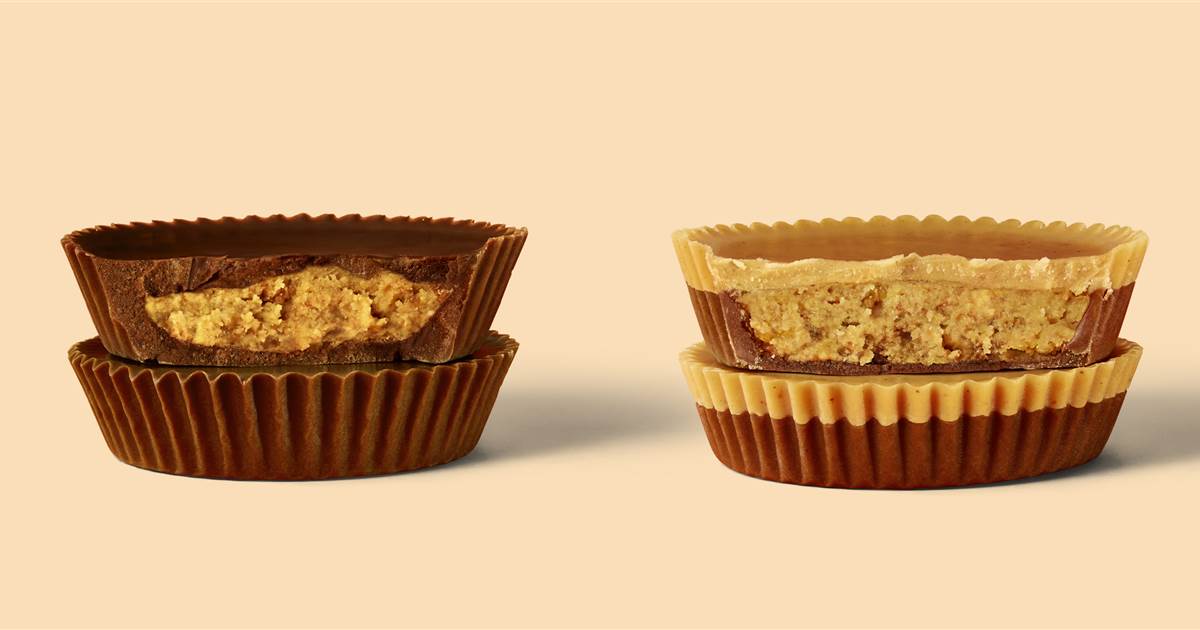 Reese’s declares all peanut butter, without chocolate peanut butter cup