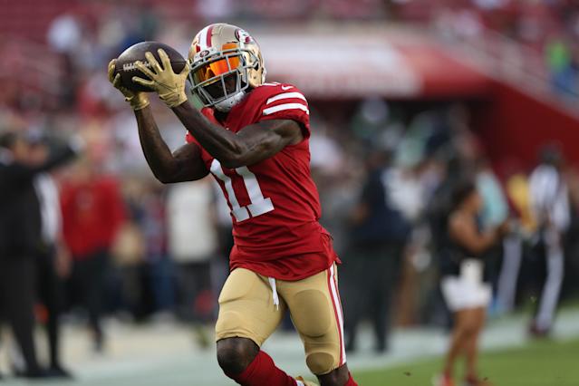 Chicago Bears signed wide receiver Marquise Goodwin to 1-year contract