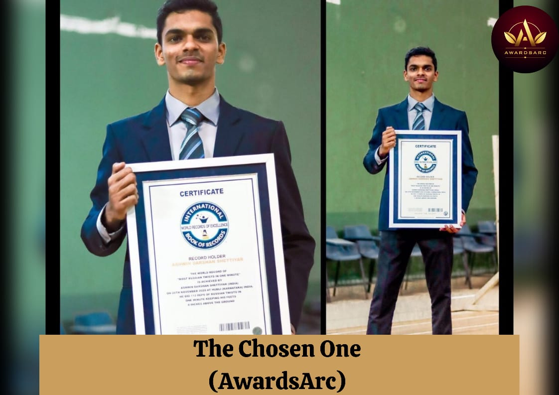 Ashwin Darshan Shettiyar’s inspiring journey led him to be THE CHOSEN ONE by AwardsArc