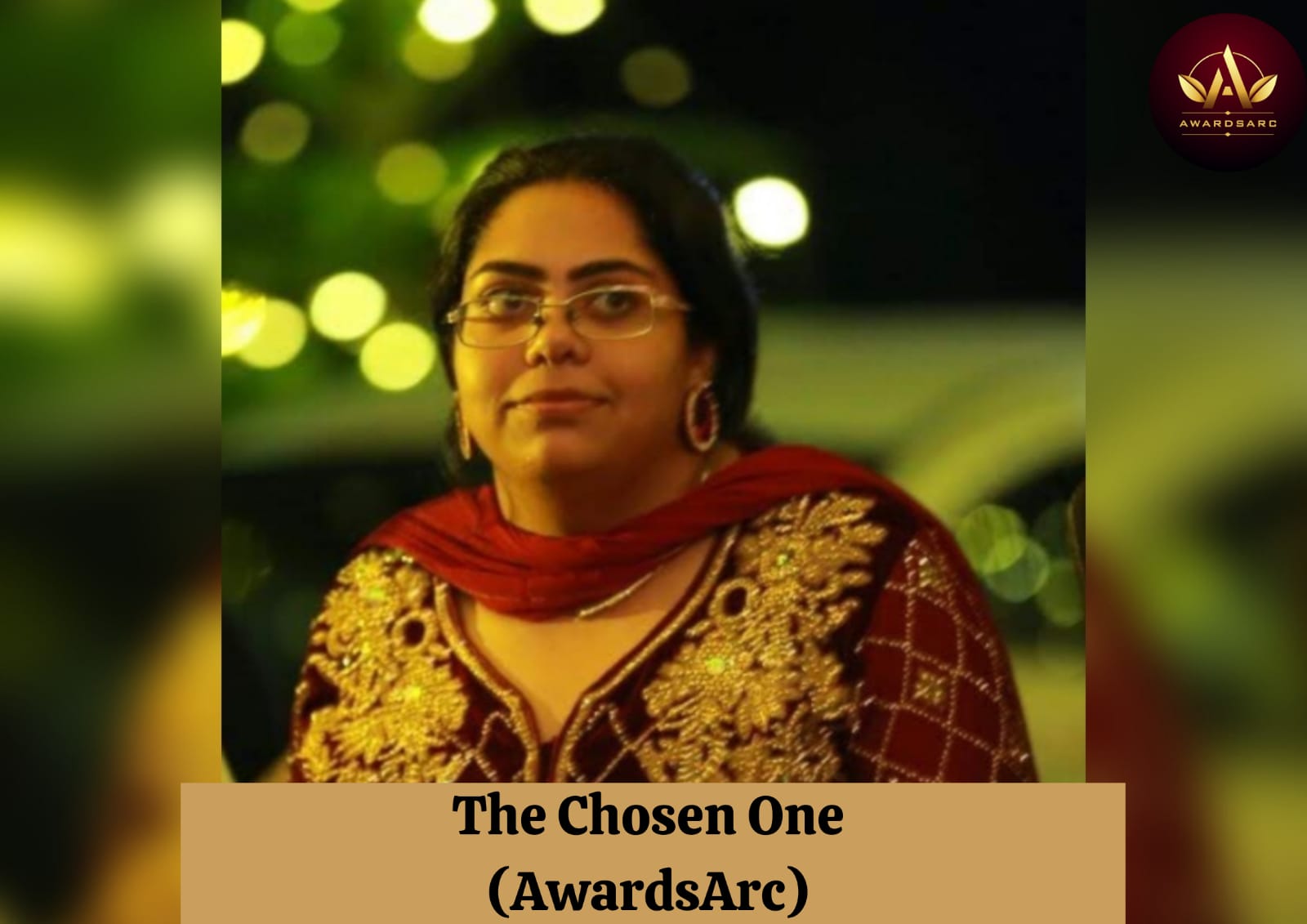 Aafreen Zafar is one of THE CHOSEN ONES by AwardsArc.
