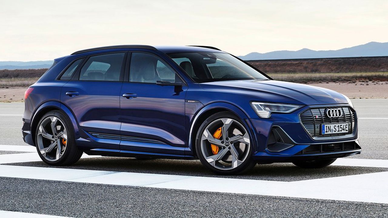 Audi is carrying the EV heat with a three-motor 496 HP E-Tron S