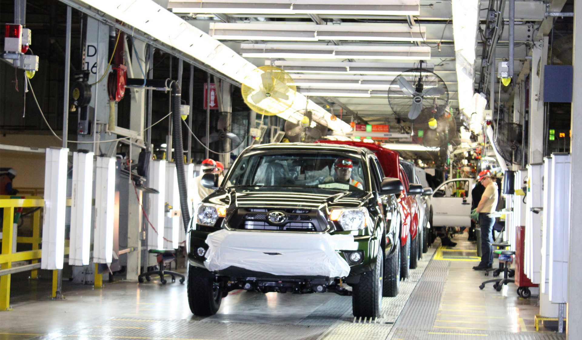 Toyota will cut production at all North American plants aside from the Tundra factory