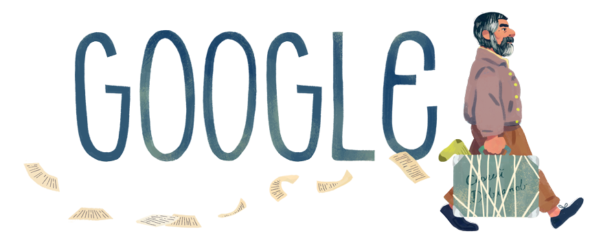 Google Doodle celebrates Sergei Dovlatov’s 80th birthday