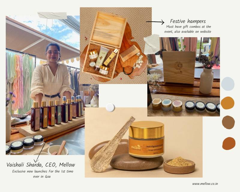 Mellow showcased its natural range of products and gift hampers at Goa