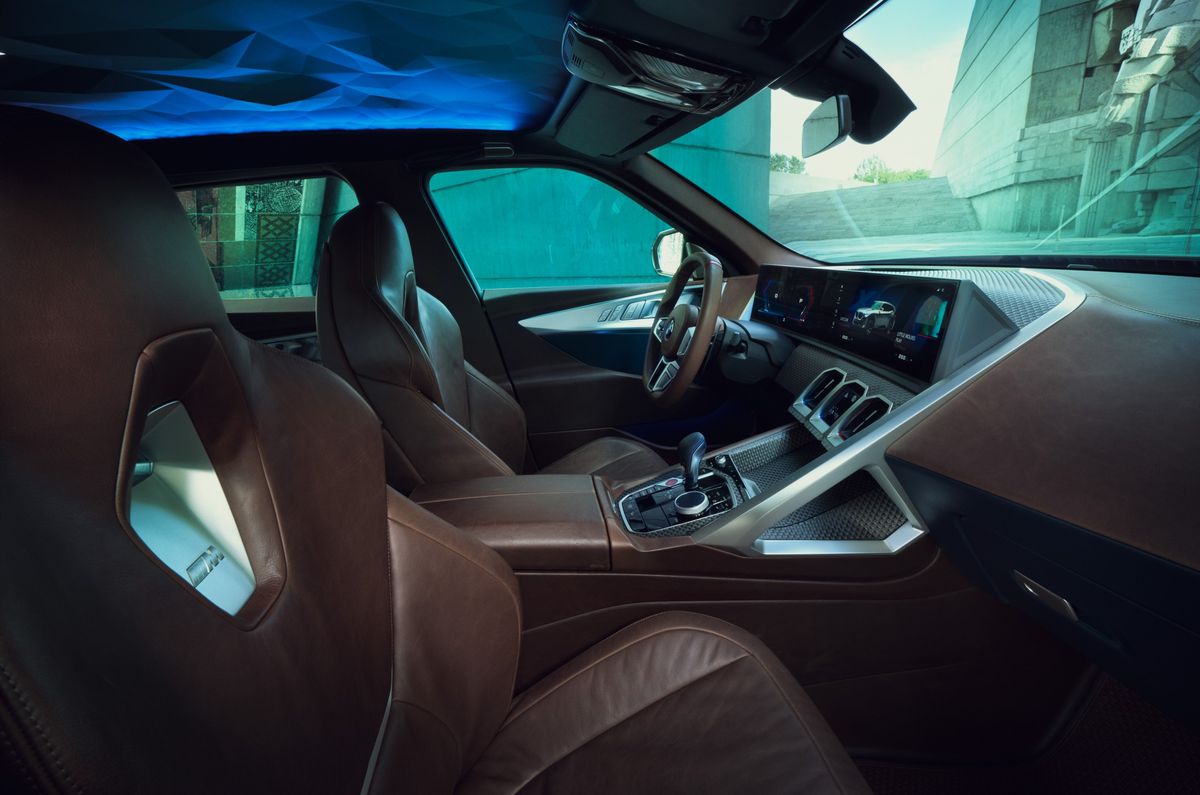 BMW flaunts its new XM hybrid concept vehicle