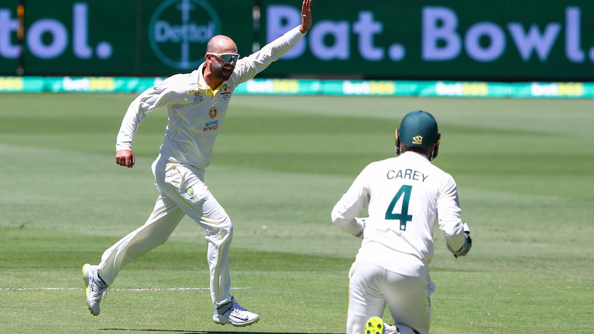 Nathan Lyon becomes third Australian bowler to step through 400 Test wickets