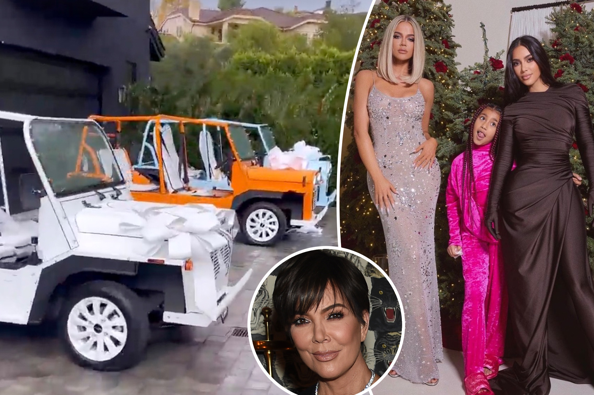 Kris Jenner drops more than $130K on custom electric Moke cars for her children