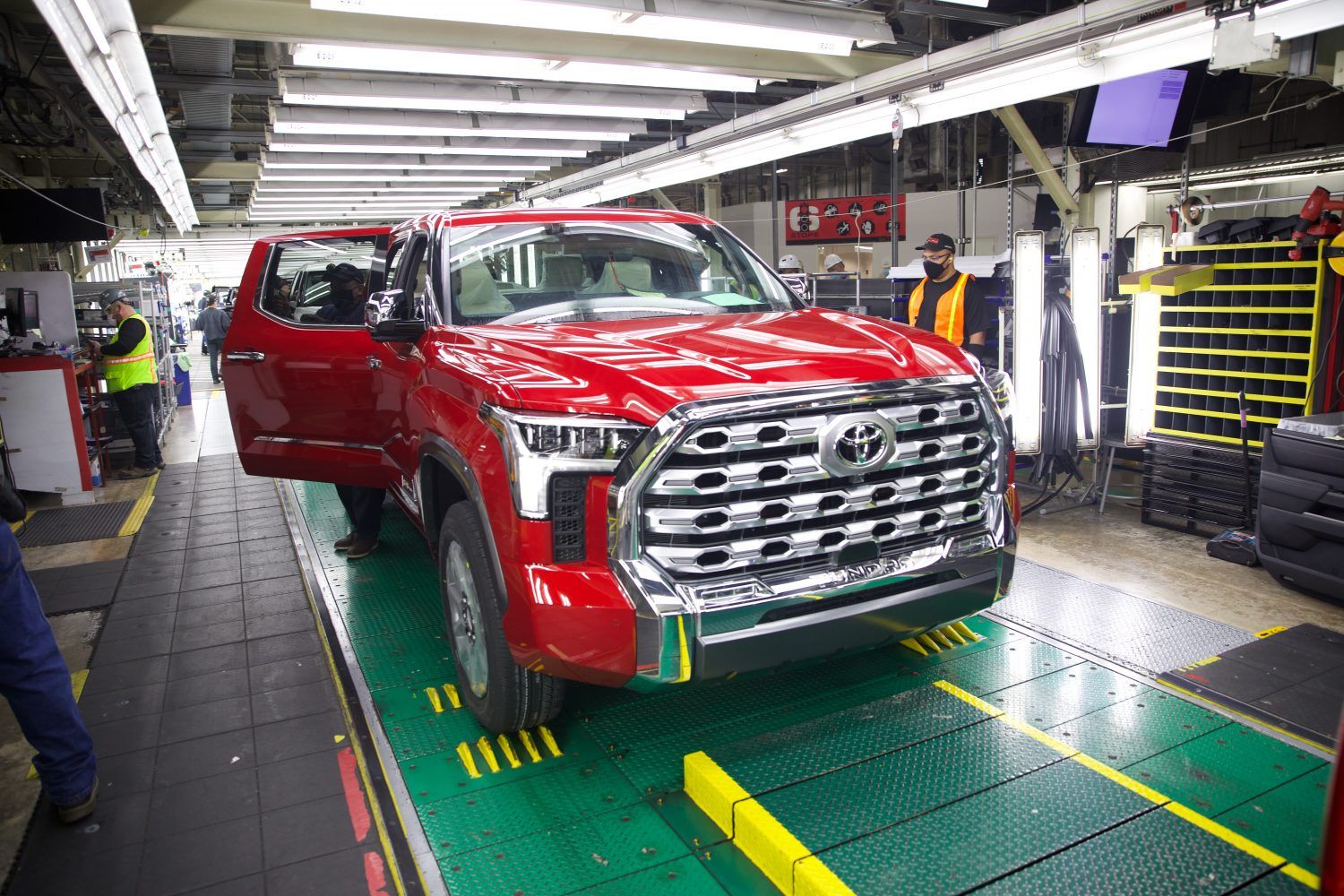 2022 Toyota Tundra divulged at San Antonio plant