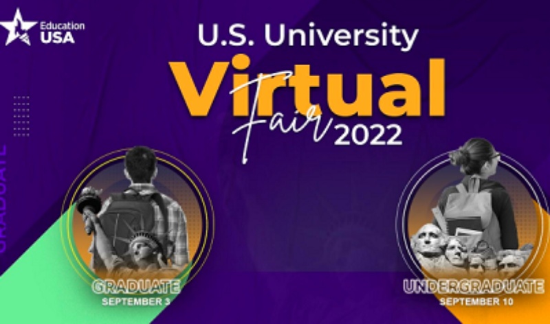 EducationUSA organizes the US University Virtual Fairs on Sept. 3 and 10