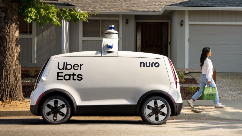 Uber launches autonomous food delivery in CA and TX through the Nuro partnership