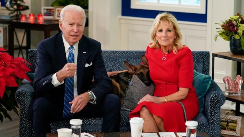 President Joe Biden and the first lady express gratitude to service members during Christmas calls