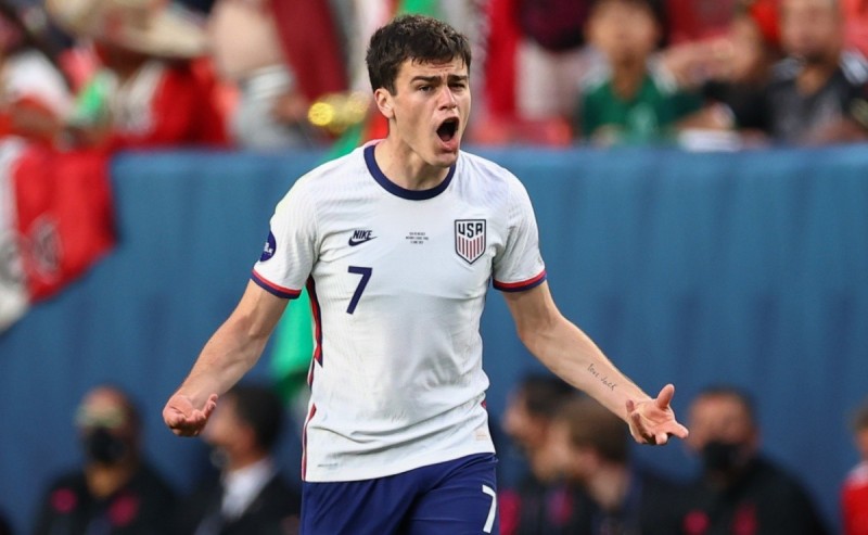 Giovanni Reyna, a midfielder for the United States, nearly missed the World Cup