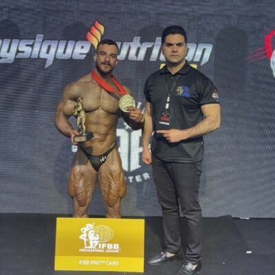 Akbar Khazaei, the only IFBB PRO bodybuilding judge from Iran, has recently judged the 7th Npc competition/the us visa was not issued for him