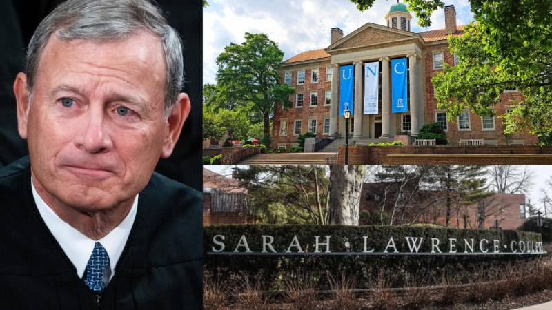 Sarah Lawrence College attacks the High Court, inviting students to write their application essay about the court’s decision that threw governmental policy