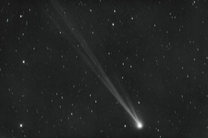 A recently found comet will orbit the sun and Earth before leaving in 400 years