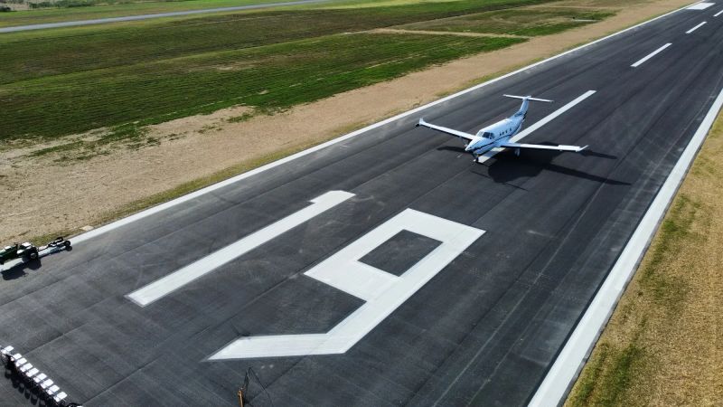 Greensburg Municipal Airport Unveils New Commercial Aircraft Runway