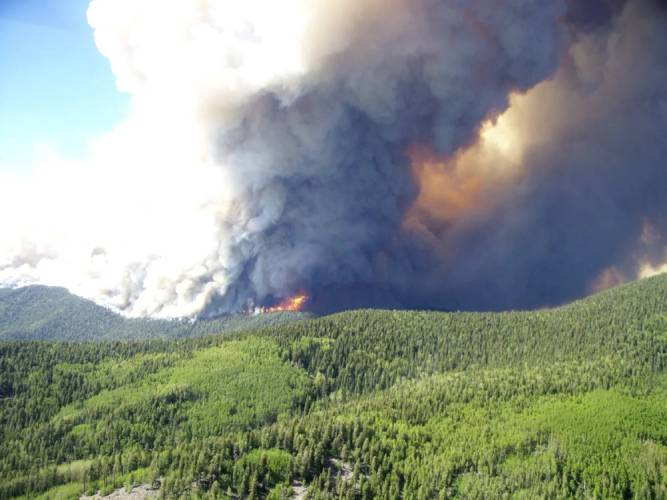 Two small towns in Northern New Mexico are forced to evacuate because of a wildfire