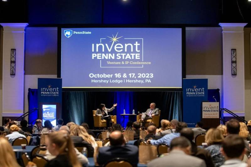 Innovation receives attention from the Invent Penn State Venture & IP Conference
