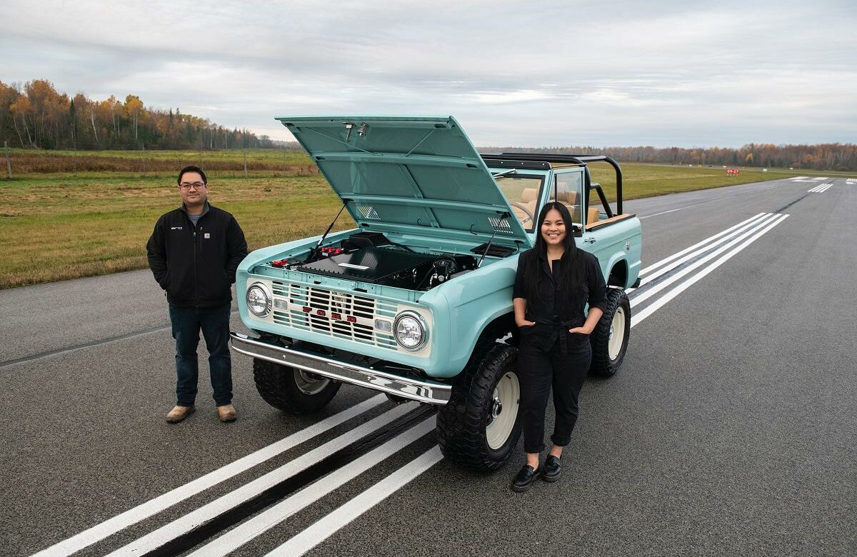 Arc Motor Company, an Ontario startup, uses Tesla batteries to electrify vintage cars